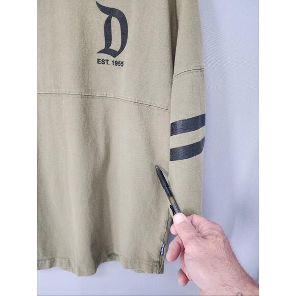 Disneyland Resort Spirit Jersey Shirt Womens Small Tan Long Sleeve Disney Parks - Picture 10 of 16